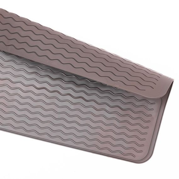 Кухонний силіконовий килимок з протиковзкою поверхнею 40×30 см Сірий HP-42-9G | Зображення 2