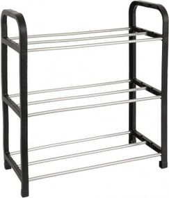 Полка для обуви 3-ярусная Eco Fabric EF-4852-3 металлические полки 40×18.5×44 см