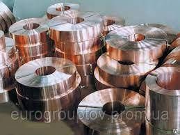 Бронзовая лента БрКМц3-1 0,5х300мм