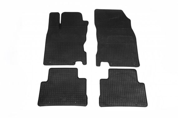Гумові килимки (4 шт, Polytep) для Nissan Qashqai 2014-2021рр
