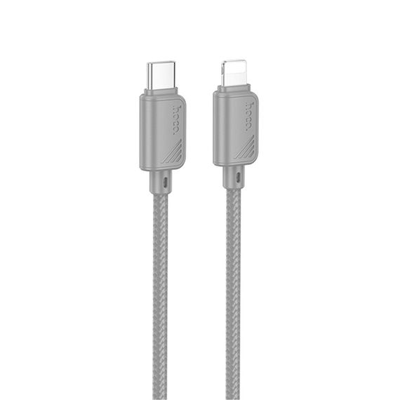Дата кабель Hoco X113 Beneficio Type-C to Lightning (1m) Gray