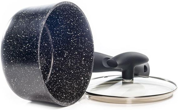 Ківш Fissman Fiore 1.7л зі скляною кришкою, індукційне дно | Зображення 4