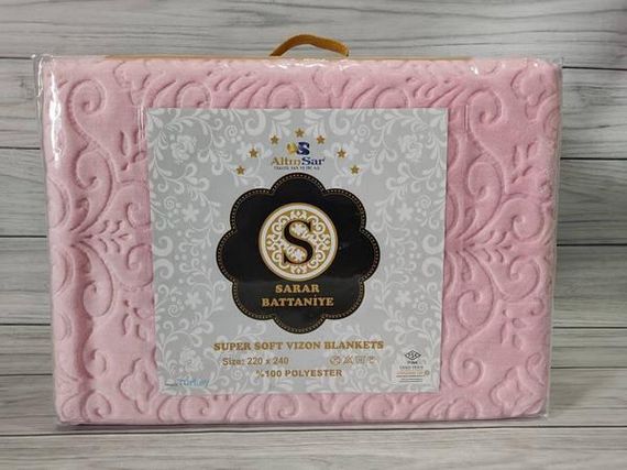 Плед Pembe Antrasit 220х240см Акрил