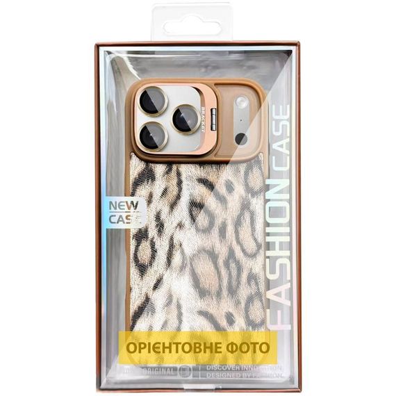 Чохол TPU+PC Wild Leopard with MagSafe and Lens для Apple iPhone 17 Air (6.5") Brown | Зображення 1