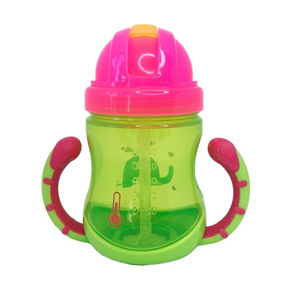 Поильник детский с трубочкой Неон MGZ-0300(Lime) 270 мл | Зображення 2