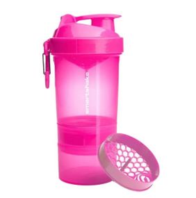 Шейкер спортивний SmartShake Original2GO 600 мл Neon Pink (10560502)