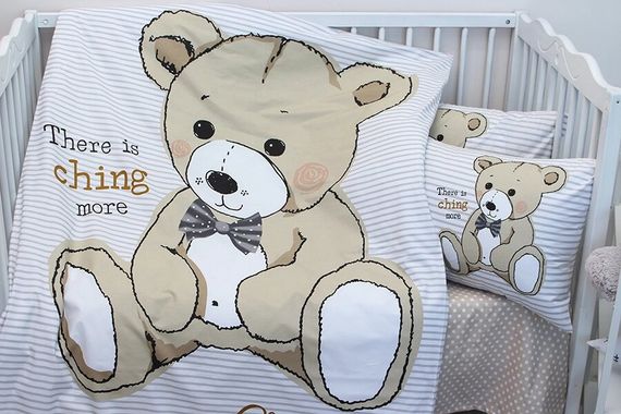Дитячий комплект Teddy begie | Зображення 1