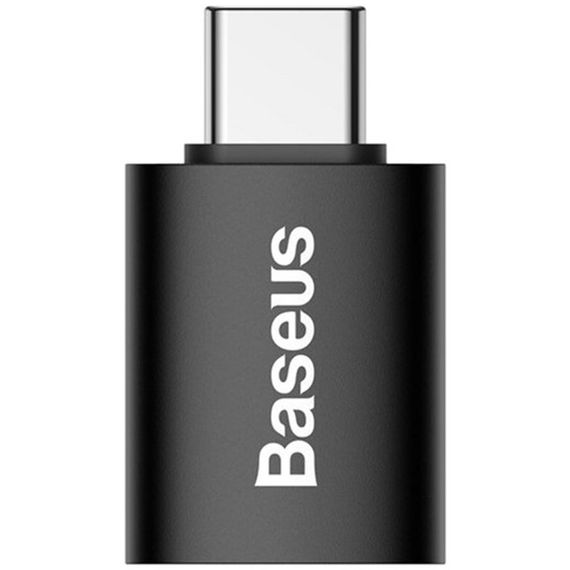 Перехідник Baseus Ingenuity Series Mini Type-C to USB 3.1 (ZJJQ000001) Black | Зображення 2