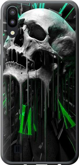 Чехол на Samsung Galaxy M10 Череп-часы "4100u-1661-17620"