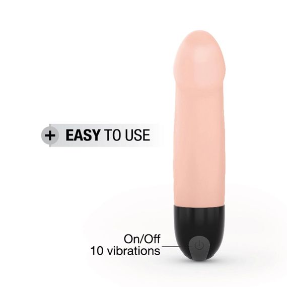 Вібратор Dorcel Real Vibration S Flesh 2.0, діаметр 3,7см, перезаряджається, для точки G | Зображення 2