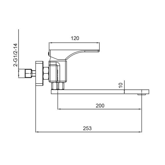 Змішувач для кухні KOER KB-73010-01 (KR3490) | Зображення 1