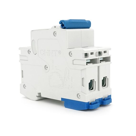 Автоматический выключатель DC CHNT NB1-63DC 2P C6 DC500V, 6A, 6kA, 86x36x49.5mm | Зображення 2