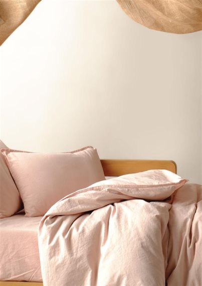 Дитяча постільна білизна Limasso Stonewashed Ranforse Baby 100х150 см Camello Roses | Зображення 1