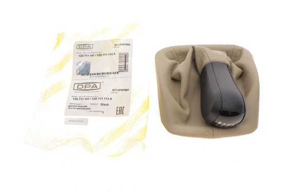 Рукоятка рычага КПП Skoda Octavia 04-13 + чехол  87110767602