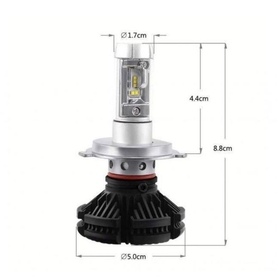 Автолампы XPRO LED X3 H1 [39] (50) черный (MER-12429_454) | Зображення 3