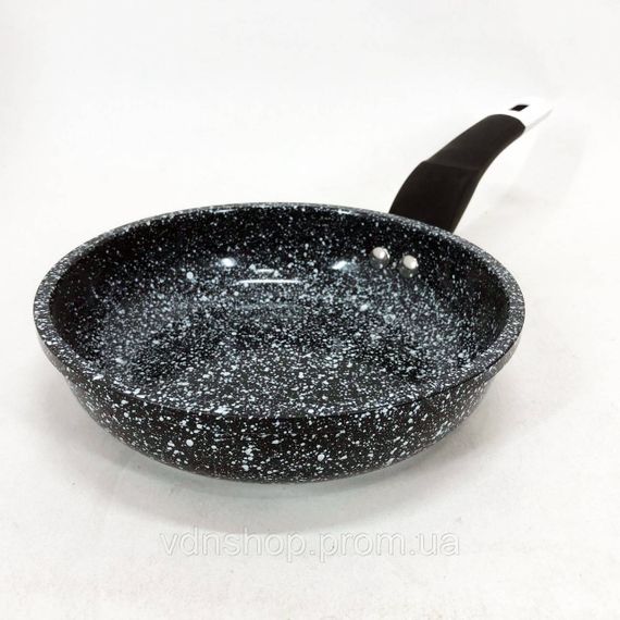 Сковорода фірмова Unique UN-5101 18 см, Алюмінієва сковорода з антипригарним покриттям QG-22 | Зображення 3