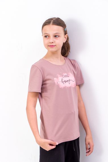 Футболка для дівчинки (підліткова) Носи своє 116 Рожевий (p-3841-113212)
