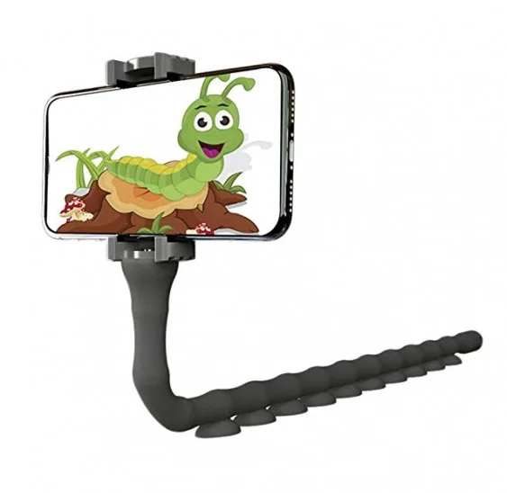 Гнучкий тримач для телефону Cute Worm Lazy Holder | Зображення 3