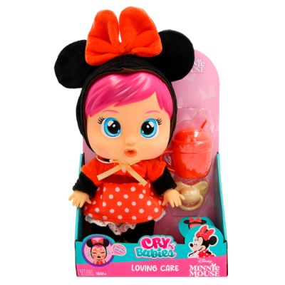 Кукла IMC Cry babies Любовь и забота Дисней Плакса Минни с аксессуарами 26 см (927384) | Зображення 6