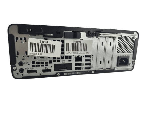 Комплект ПК: комп'ютер HP ProDesk 600 G4 SFF / Intel Core i5-8400 (6 ядер по 2,8 - 4,0 ГГц) / 16 ГБ DDR4 / 240 ГБ SSD / Intel UHD Graphics 630 + Монітор 24" (1920x1080) TN б/в | Зображення 3