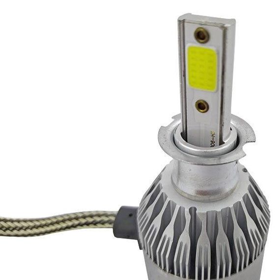 Комплект LED ламп C6 HeadLight H3 12v COB | Зображення 1