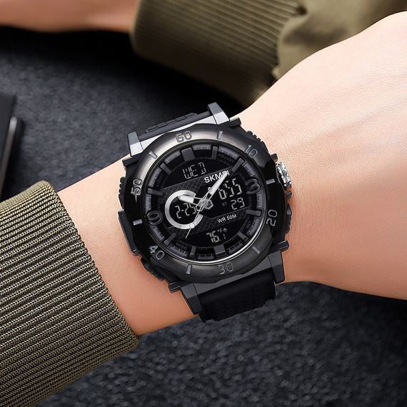Годинник S2kmei 2098BKBK Black | Зображення 2