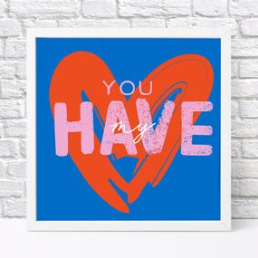 Постер у рамці You have my 30x30 см (WKMT_21L002_WH)