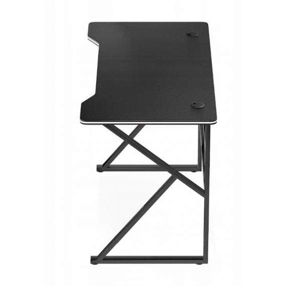 Стіл геймерський комп'ютерний Bonro 276 металевий 120×60 чорний (42400382) | Зображення 3