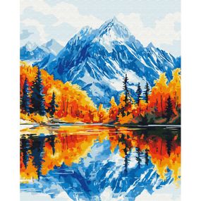Картина по номерам "Осень в горах" BS54178, 40х50 см