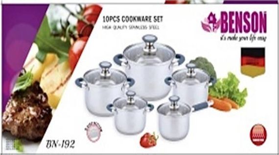 Набір каструль BN-192 10 предметів