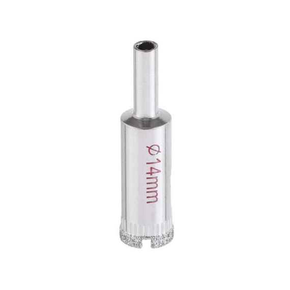 Свердло алмазне трубчасте по склу та кераміці 14 мм INTERTOOL SD-0349 | Зображення 1