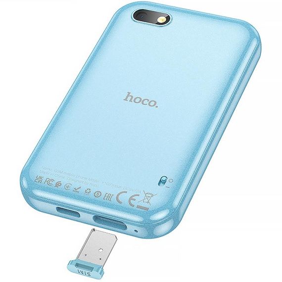 Дитячий мобильный телефон Hoco Y102 2G 800mAh 2.8" + SIM 2G Blue | Зображення 1