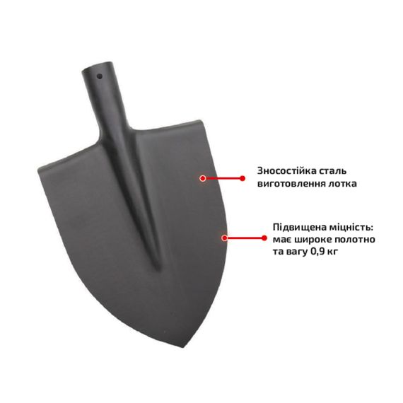 Штыковая лопата Werk WS-003 | Зображення 2