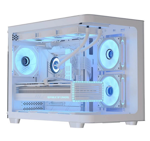 Ігровий ПК STALKER (P300C-G-WT) Башта / AMD Ryzen 5 5500 (6 (12) ядер по 3,6 - 4,2 ГГц) / 16 ГБ DDR4 / 256 ГБ SSD + 1000 ГБ HDD / nVidia GeForce RTX 5050, 8 ГБ GDDR7, 128-біт б/в | Зображення 1
