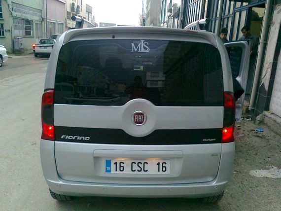 Спойлер Anatomic ляда (під фарбування) для Citroen Nemo 2008-2024 рр | Зображення 1