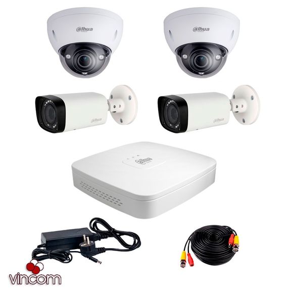 Комплект видеонаблюдения Dahua HDCVI-22WD PRO KIT | Зображення 2