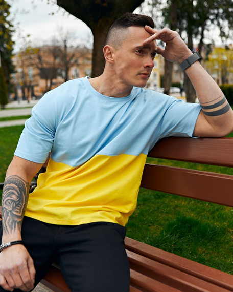 Футболка Україна Жовто-синій S L | Зображення 4