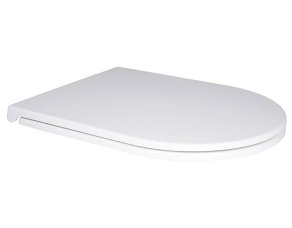 Сидіння для унітазу Qtap (Robin, Scorpio) з мікроліфтом Slim Duroplast, Quick Release QT99HY2049W