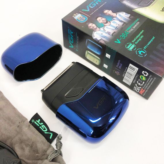 Профессиональная бритва для мужчин VGR V-364, Электрическая бритва джемей аккумуляторная DI-88 | Зображення 5