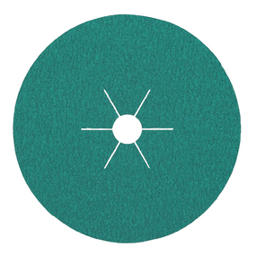 Круг самозачіпний d125мм*22,23мм P80 отвір у формі зірки CS570 Klingspor