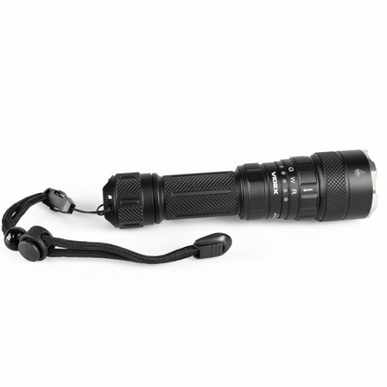 Ліхтарик LED тактичний 2000Lm 5000К VLF-AT255RG Videx | Зображення 8