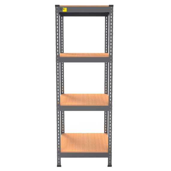 Металевий стелаж MRL-1500 ( 450x300) чорний | Зображення 1