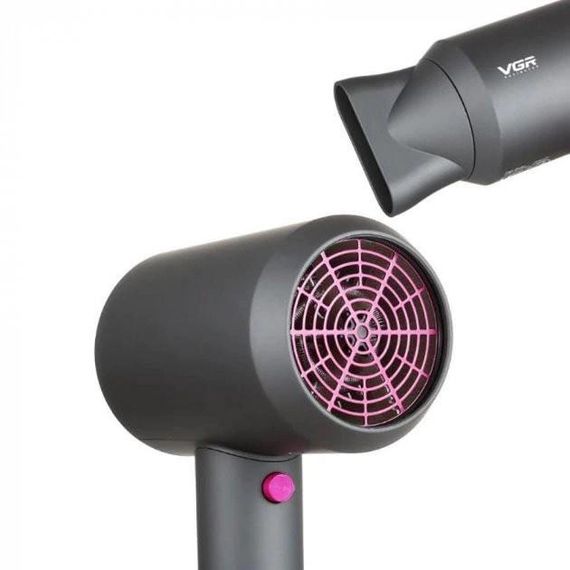 Професійний фен для сушіння та укладання волосся VGR V-400 2000 Вт 3 темперурних 2 швидкісних режими | Зображення 7