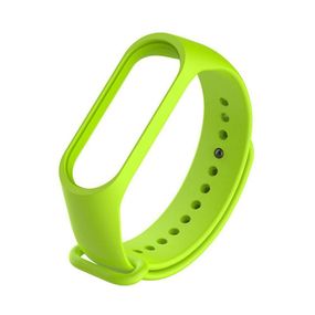 Ремешок Silicone Xiaomi Mi Band 7, силиконовый ремешок для фитнес браслета, ремешок для ми бенда green