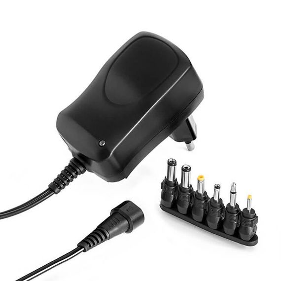 Мережевий блок живлення MastAK MW-500i 3-12V 0,6 A +6насадок | Зображення 1