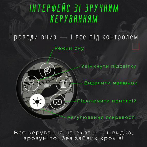Электронный Е-значок с Подсветкой CyberBadge E87 Фиолетовый — Цифровой LED Бейдж с HD Экраном 64MB, Bluetooth и Приложением, | Зображення 5
