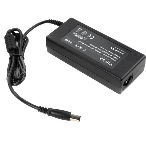 Блок живлення до ноутбуку Vinga DELL 90W 19.5V 4.62A 7.4*5.0 (VPA-1946-DL7450-101) | Зображення 2