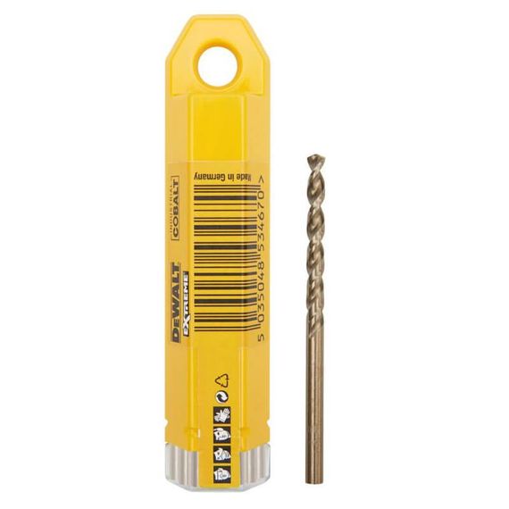 Свердло по металу 5мм EXTREME Industrial Cobalt 10шт DeWALT DT4929
