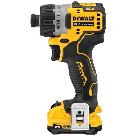 Шуруповерт аккумуляторный бесщеточный 8Нм DeWALT DCF601D2 | Зображення 1