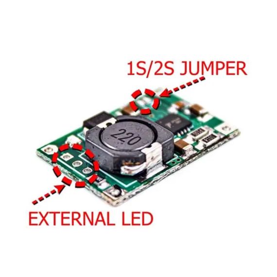 Контроллер заряда TP5100 Li-Ion аккумуляторов 1S(4.2V) / 2S(8.4V) | Зображення 1